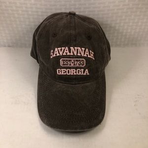 Savannah Georgia Women’s Baseball Hat Strap Back
